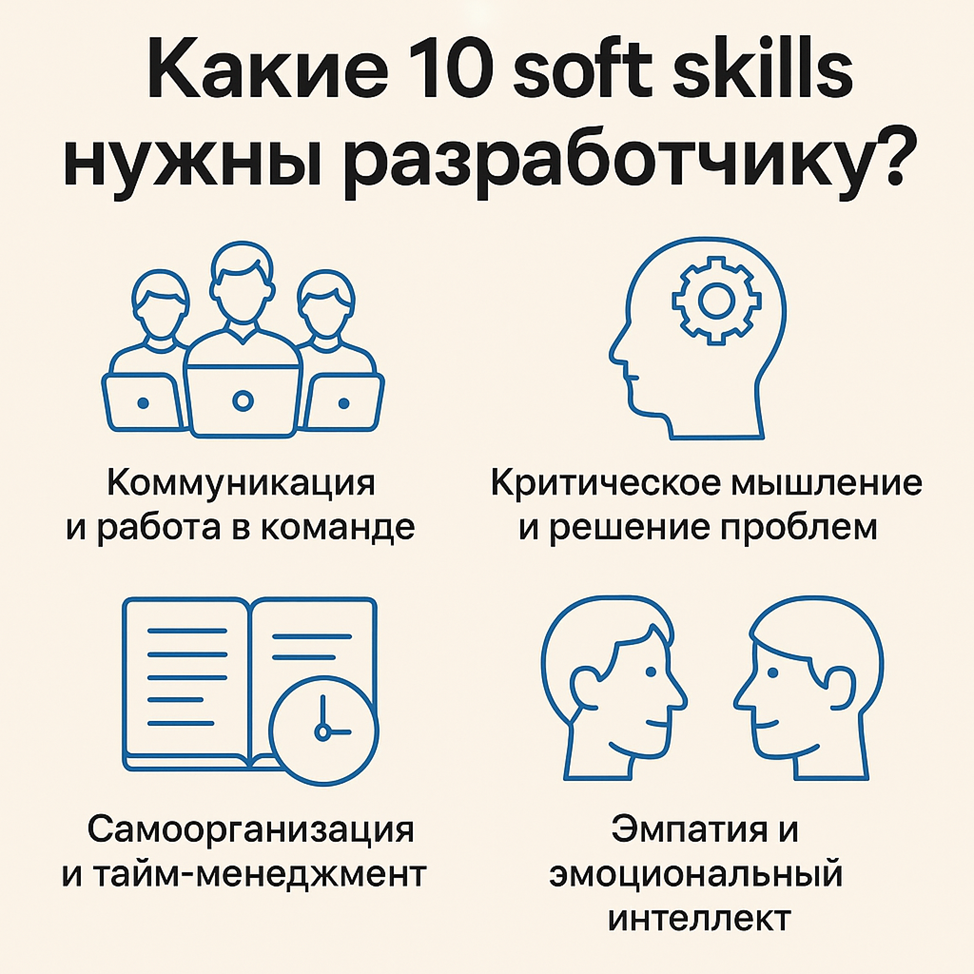 Какие 10 soft skills нужны разработчику?