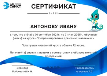 Документ выпускника